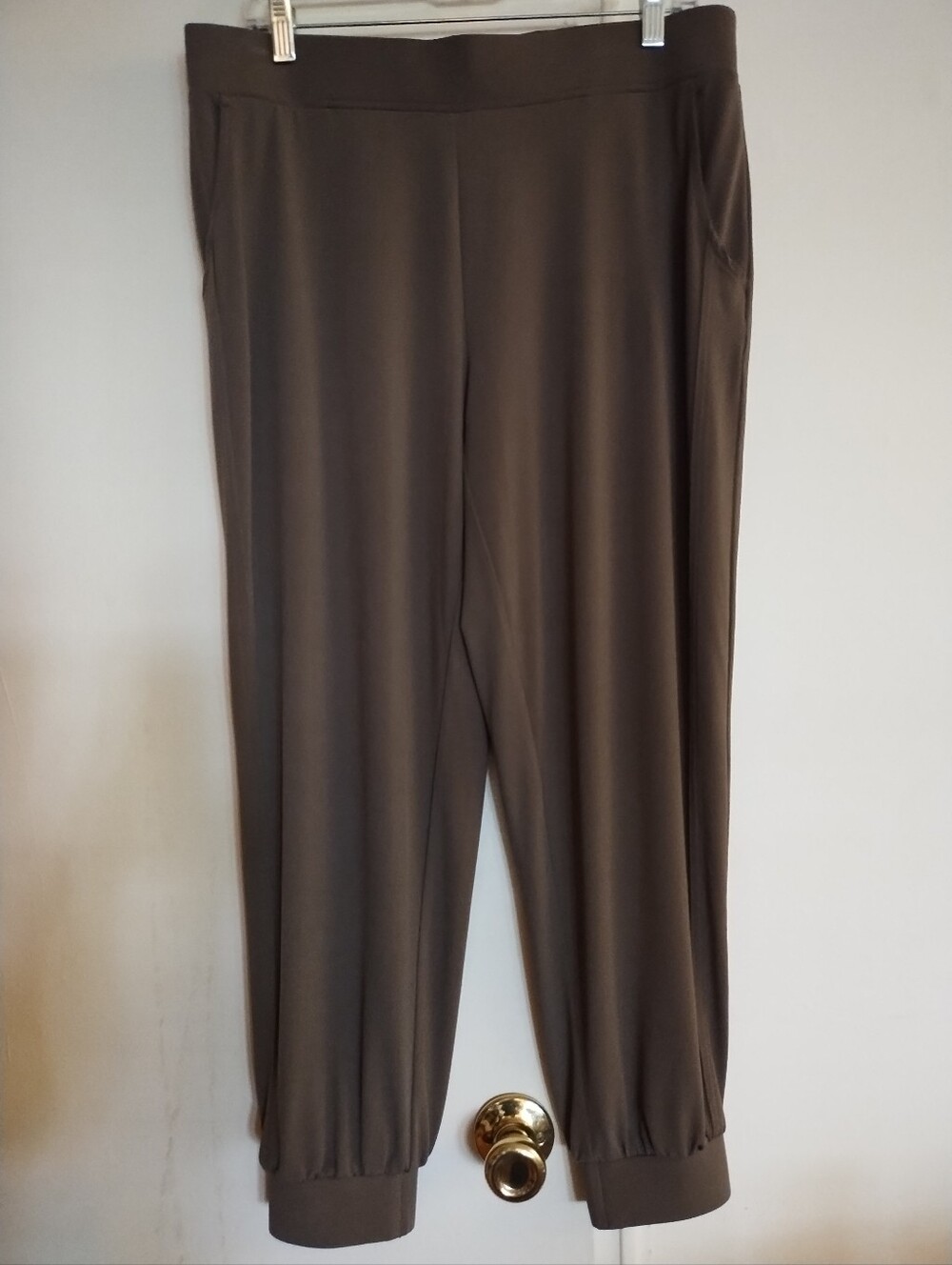 LISA RINNA Collection Pull-Up Jogger Pants Size US MP